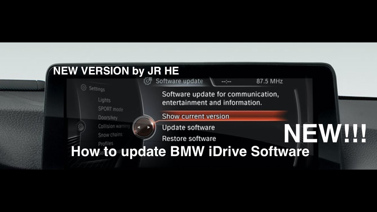 bmw software update not compatible